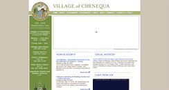 Desktop Screenshot of chenequa.org