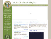 Tablet Screenshot of chenequa.org